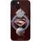 DC Comics Superman Purple Abstract Collage iPhone 13 Mini Skin