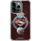 DC Comics Superman Purple Abstract Collage iPhone 13 Pro Clear Case