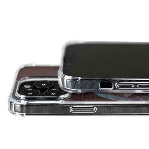 DC Comics Superman Purple Abstract Collage iPhone 13 Pro MagSafe Case