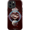 DC Comics Superman Purple Abstract Collage iPhone 13 Pro Max Impact Case