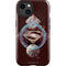 DC Comics Superman Purple Abstract Collage iPhone 14 Plus Impact Case