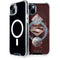 DC Comics Superman Purple Abstract Collage iPhone 15 MagSafe Case