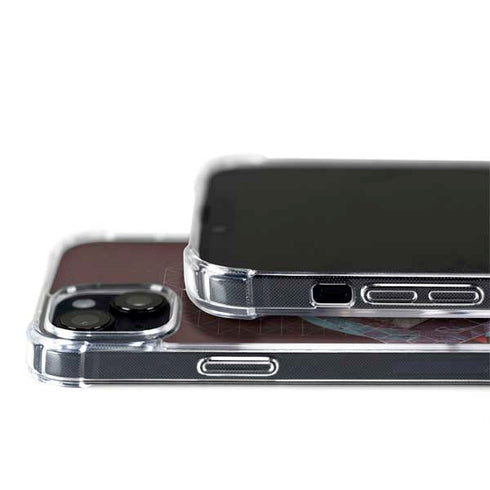 DC Comics Superman Purple Abstract Collage iPhone 15 MagSafe Case