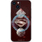 DC Comics Superman Purple Abstract Collage iPhone 14 Plus Skin