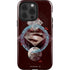 DC Comics Superman Purple Abstract Collage iPhone 15 Pro Impact Case