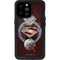 DC Comics Superman Purple Abstract Collage iPhone 14 Pro Max Waterproof Case
