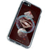 DC Comics Superman Purple Abstract Collage iPhone SE (2nd & 3rd Gen) Clear Case