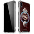 DC Comics Superman Purple Abstract Collage iPhone XR Clear Case