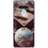 DC Comics Superman Purple Abstract Collage LG Stylo 6 Clear Case