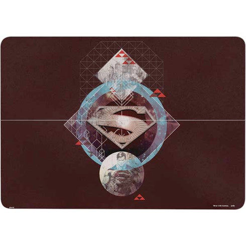 DC Comics Superman Purple Abstract Collage Surface Laptop Studio Skin