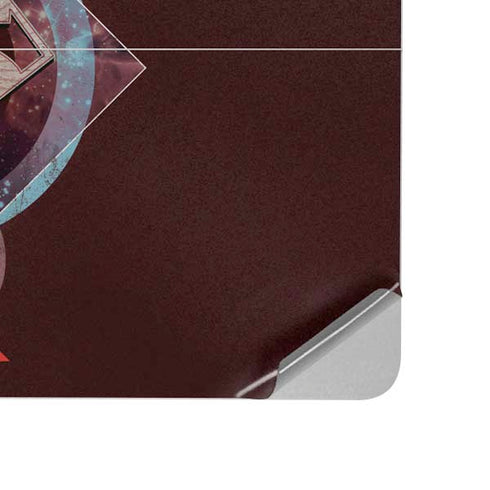 DC Comics Superman Purple Abstract Collage Surface Laptop Studio Skin