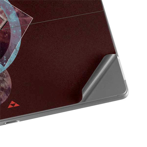 DC Comics Superman Purple Abstract Collage Surface Pro 8 Skin