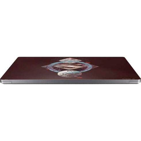 DC Comics Superman Purple Abstract Collage Universal Laptop 14in (11.4 x 8.2in) Skin