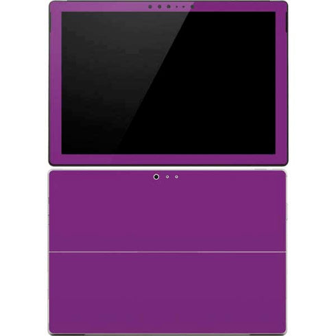 Purple Solid Surface Pro 4 Skin