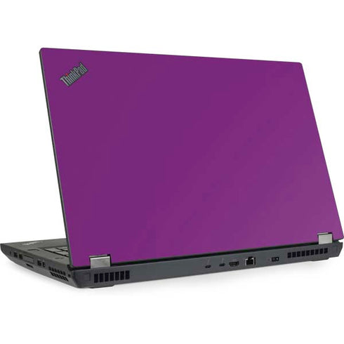 Purple Solid Lenovo ThinkPad Skin