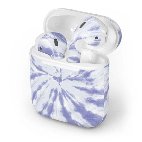 Purple Tie Dye Apple AirPods 2 Skin