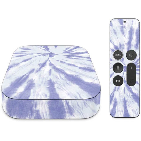 Purple Tie Dye Apple TV Skin