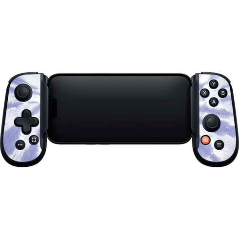 Purple Tie Dye Backbone One for iPhone Game Controller Skin