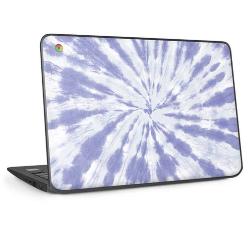Purple Tie Dye HP Chromebook Skin