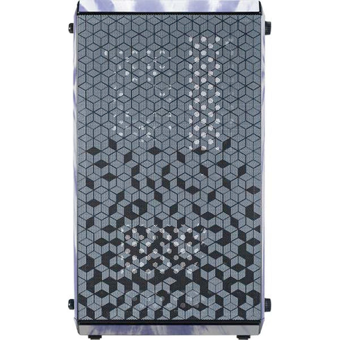 Purple Tie Dye Cooler Master MasterBox Q300L Mini Tower Skin