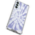 Purple Tie Dye Galaxy A13 5G Clear Case