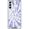 Purple Tie Dye Galaxy A14 5G Clear Case