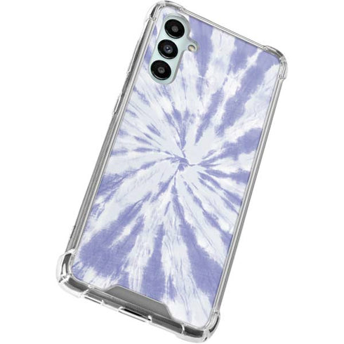 Purple Tie Dye Galaxy A15 5G Clear Case