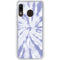 Purple Tie Dye Galaxy A20 Clear Case