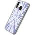 Purple Tie Dye Galaxy A20 Clear Case
