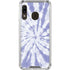 Purple Tie Dye Galaxy A30 Clear Case