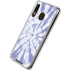 Purple Tie Dye Galaxy A30 Clear Case