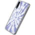 Purple Tie Dye Galaxy A50 Clear Case