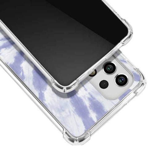 Purple Tie Dye Galaxy A53 5G Clear Case