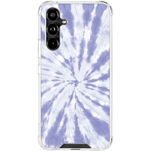 Purple Tie Dye Galaxy A54 5G Clear Case