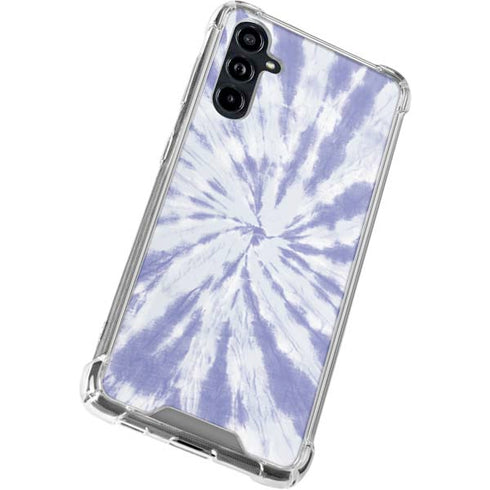 Purple Tie Dye Galaxy A54 5G Clear Case