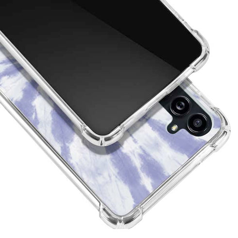 Purple Tie Dye Galaxy A54 5G Clear Case