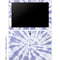 Purple Tie Dye Galaxy Book 12in Skin