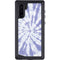 Purple Tie Dye Galaxy Note 10 Waterproof Case