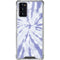 Purple Tie Dye Galaxy Note20 5G Clear Case