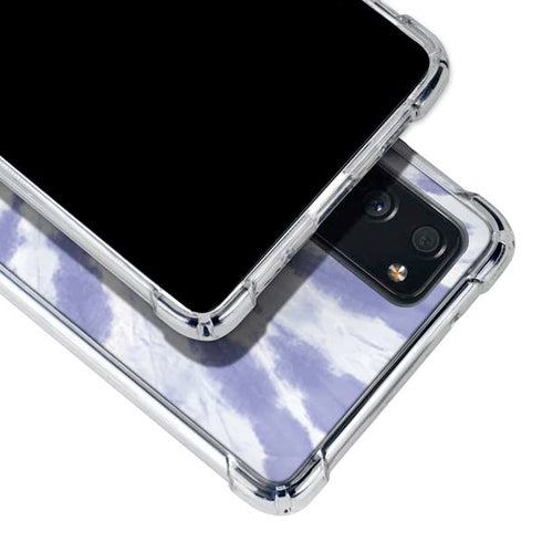 Purple Tie Dye Galaxy S20 FE Clear Case
