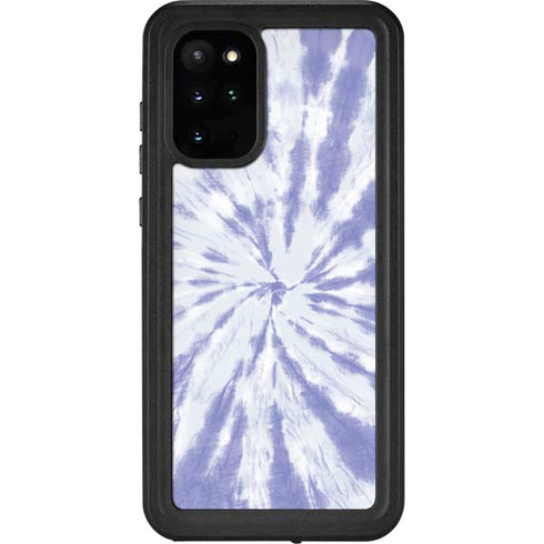 Purple Tie Dye Galaxy S20 Plus Waterproof Case