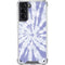 Purple Tie Dye Galaxy S21 5G Clear Case