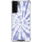 Purple Tie Dye Galaxy S21 FE Clear Case