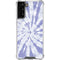Purple Tie Dye Galaxy S22 Plus Clear Case