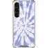Purple Tie Dye Galaxy S23 Clear Case