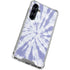 Purple Tie Dye Galaxy S23 FE Clear Case