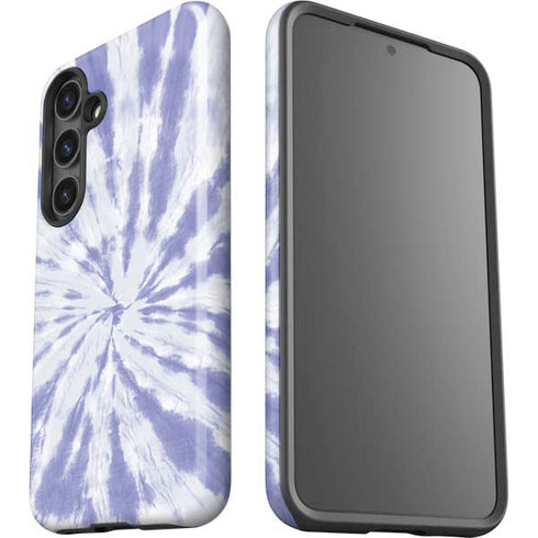 Purple Tie Dye Galaxy S24 Plus Impact Case