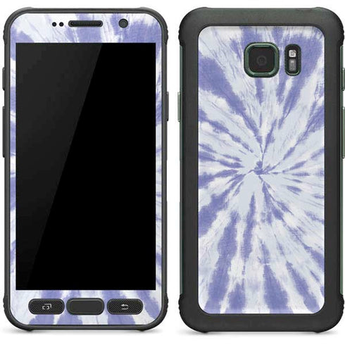 Purple Tie Dye Galaxy S7 Active Skin