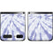 Purple Tie Dye Galaxy Z Flip Skin