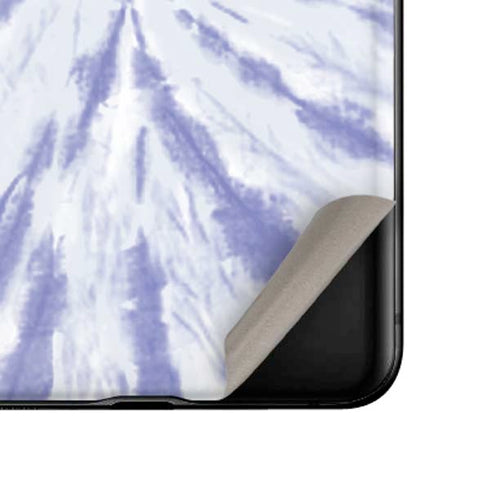 Purple Tie Dye Galaxy Z Flip Skin